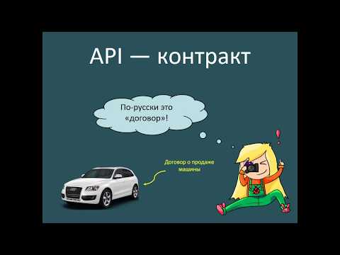 Видео: Что такое API