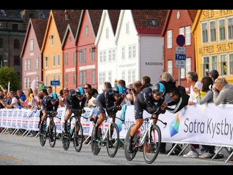 Видео: Велоспорт. Чемпионат Мира 2017. Командная гонка на время. Мужчины.