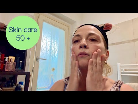 Видео: Грижи за кожата след 50 (моята вечерна рутина?