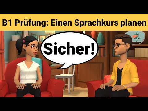 Видео: Устный экзамен по немецкому языку B1 | Планируйте что-нибудь вместе/диалог |говорите. Часть 3