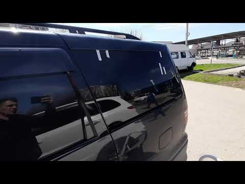 Видео: Продольные рейлинги на крышу Toyota Alphard