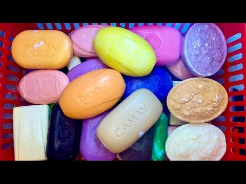 Видео: ASMR 🔪cutting dry soap 🧼Резка сухого мыла 💛💜💚🧡🤍🤎🖤♥️