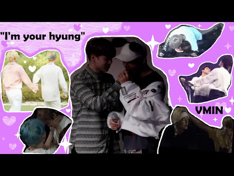 Видео: Когда Чимин становится хёном Тэхёна!