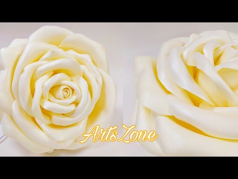 Видео: Роза из изолона