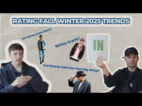 Видео: Рейтинг трендов осени/зимы 2025 года! | Узкие джинсы, шарфы Ozempic и многое другое!