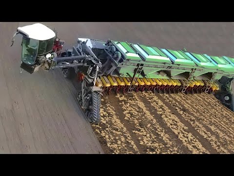 Видео: Невероятные гениальные фермеры и современная сельскохозяйственная техника высокого уровня.