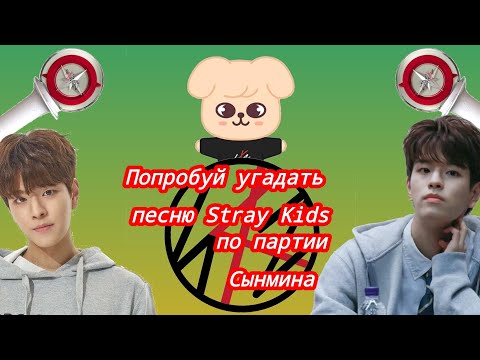 Видео: Угадай песню Stray Kids по партии Сынмина!