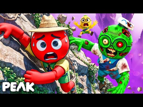 Видео: ЗОМБИ ПОВСЮДУ! МЫ ПРОШЛИ НОВЫЙ УРОВЕНЬ "ЛЕС" С 100 ПОПЫТКИ! ОЧЕНЬ СМЕШНО В PEAK