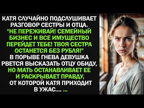 Видео: Дочка, не переживай! Семейный бизнес и все имущество перейдет тебе! Твоя сестра останется без рубля!