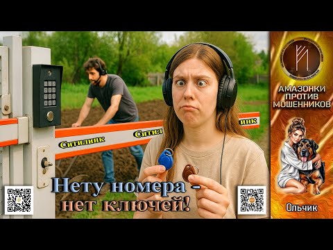 Видео: ОЛЬЧИК. Калитка на шлагбауме. Телефонное мошенничество