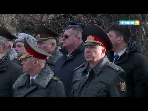 Видео: В Гродно отметили День защитников Отечества и Вооружённых Сил
