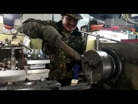 Видео: 16К25 на частотнике (прямой привод) 7.5 Кв