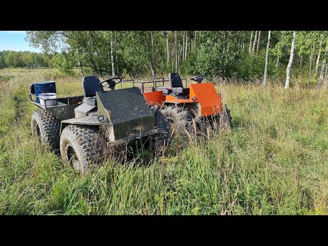 Видео: По старому тракту на вездеходах Патриот!