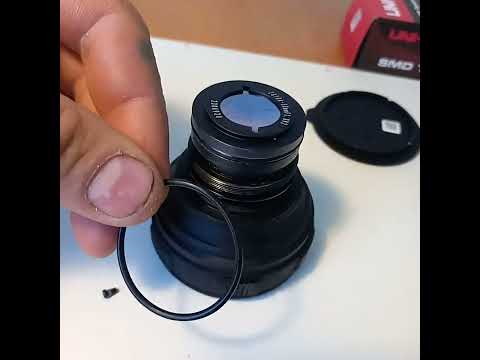 Видео: Ремонт GUIDE TR450. Устранение шата линзы . The lens is wobbly. Repair.