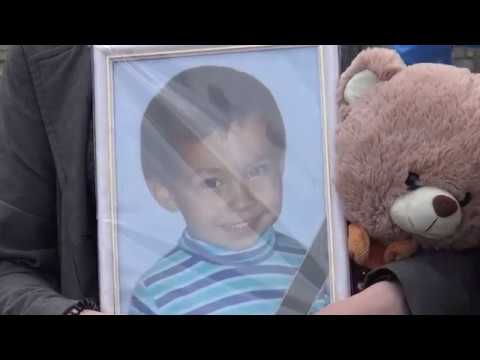 Видео: 13.07.2019р м.Долина. +18 Похорон дітей які загинули в ДТП с.Княжолука. 10.07.19р. Долинський р-н.