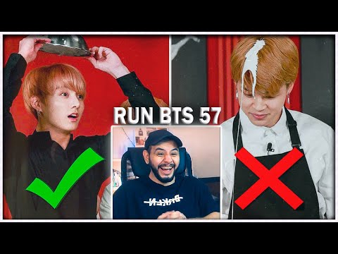 Видео: RUN BTS - 57 эпизод ⚡️ ШЕФ ПОВАР БТС ⚡️ (1 часть) РЕАКЦИЯ