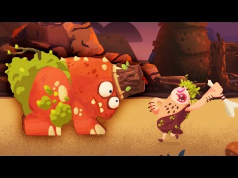 Видео: Dino Bash СОЗДАЮ армию из ГИГАНТСКИХ ДИНОЗАВРОВ  Мультяшная игра для детей ДИНОЗАВРЫ против ЛЮДЕЙ