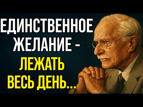Видео: ОТКУДА это желание ЛЕЖАТЬ ЦЕЛЫЙ ДЕНЬ, не имея силы подняться? Юнг раскрыл причины! О чем кричит душа