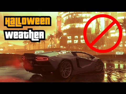 Видео: GTA 5 — Как ОТКЛЮЧИТЬ погоду на Хэллоуин в GTA 5 Онлайн! | ПРОСТОЙ способ!