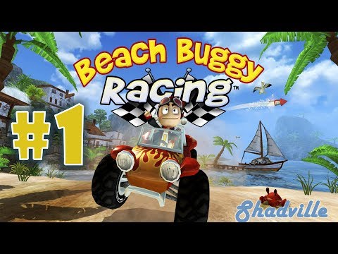 Видео: Beach Buggy Racing (PS4) Прохождение игры #1: Пляжные гонки на багги