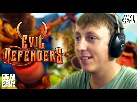 Видео: Evil Defenders - Прохождение #1: Доброе зло