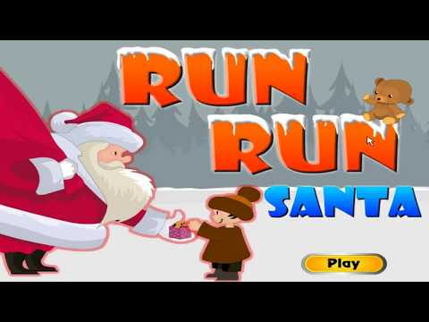 Видео: RUN RUN SANTA Прохождение.Беги беги Санта.