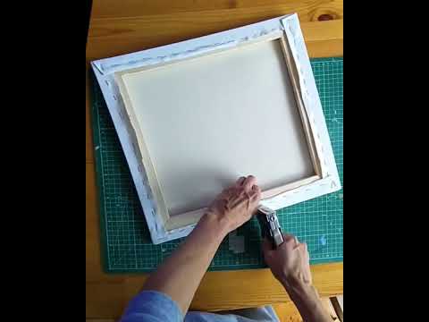 Видео: Подрамник и холст с нуля. Дешевле чем готовый
