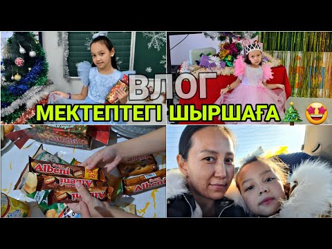 Видео: ВЛОГ/МЕКТЕПТЕГІ ШЫРШАҒА..🎄🤩🎁💞#влог #жаңажыл