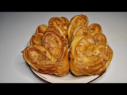 Видео: ПЛЮШКИ - БУЛОЧКИ СЕРДЕЧКИ, рецепт из ДЕТСТВА