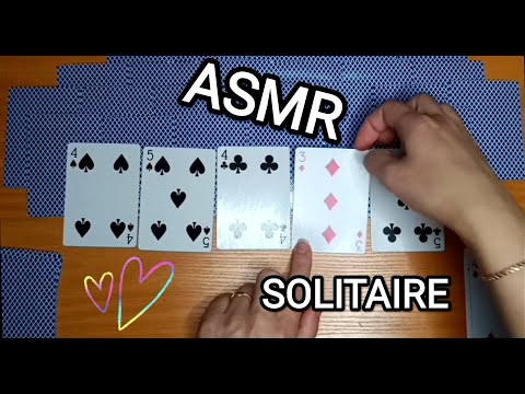 Видео: ASMR SOLITAIRE / АСМР ПАСЬЯНС / КАРТЫ / WHISPER / ШЕПОТ