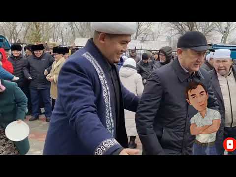 Видео: Жандар батыр мешітінің салтанатты ашылуы. Медеубай қажы. Сарыбел ауданы Садовое ауылы