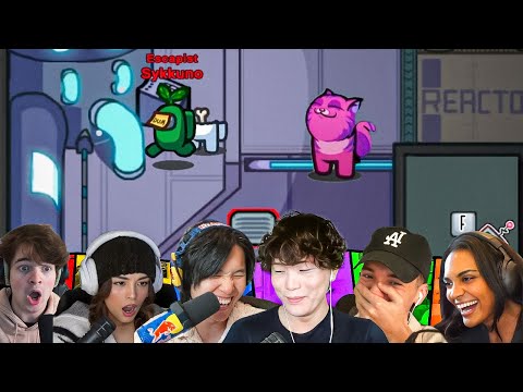 Видео: (MultiCam) Сиккуно делает БЕЗУМНЫЕ ПОБЕГИ с этим раундом | Among Us | При участии Valkyrae, Ellum...