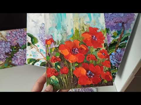 Видео: мои новые картины маслом 04.2024.( краткий обзор) my new oil paintings 04.2024. by Inna Bebrisa