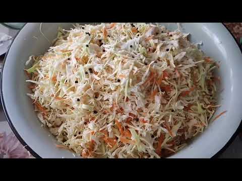 Видео: ХРУСТЯЩАЯ, ЯДРЁНАЯ КВАШЕННАЯ КАПУСТА!!! #рецепт#капуста# вкусно#