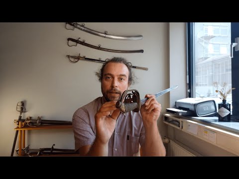 Видео: Реставрация и уход за старинной саблей: разборка немецкой офицерской пехотной сабли IOD 98 Дегена