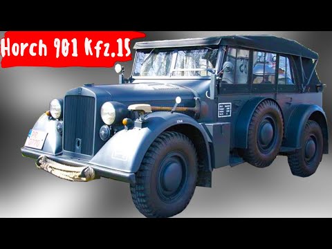 Видео: Какие конструктивные особенности имел немецкий командирский автомобиль Horch 901 Kfz 15