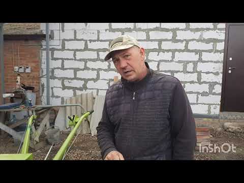Видео: Обзор тяжёлого дизельного китайского мотоблока 12 лошадей.