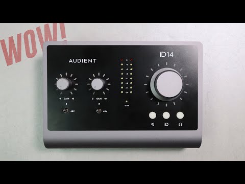 Видео: Обзор аудиоинтерфейса Audient ID14 MKII / Пояснения