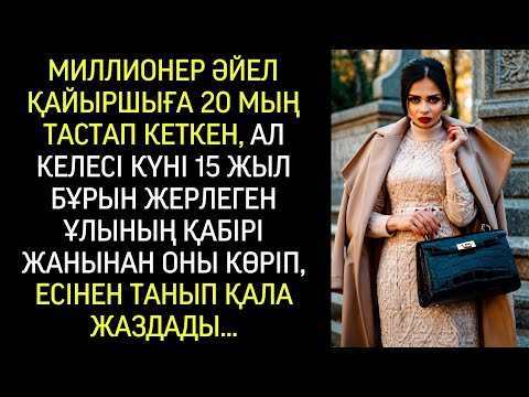 Видео: Миллионер әйел қайыршыға 20 мың тастап кеткен, ертесінде оны көріп, орнынан тұра алмай қалды…