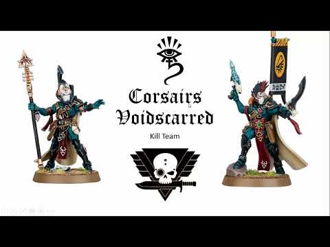 Видео: [Kill Team] Corsairs Voidscarred: как играть?