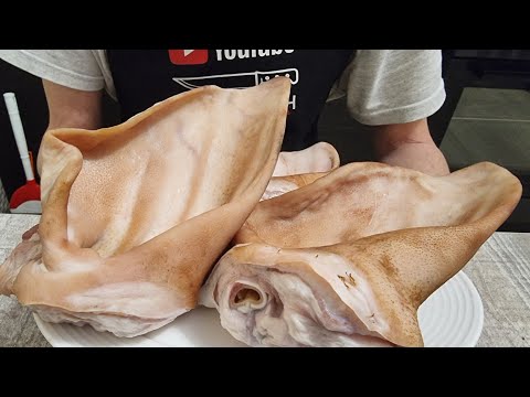 Видео: Беру Свиные УШИ и вот что получается. Вкусная, дешёвая закуска за 100 рублей!