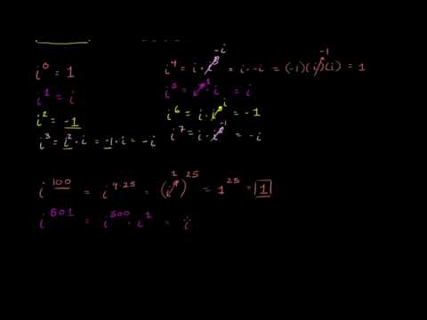 Видео: Возведение i в произвольную степень