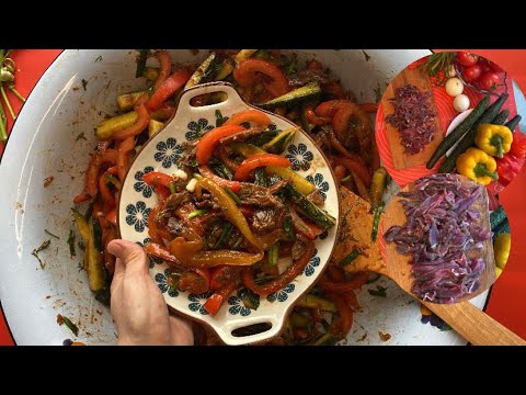 Видео: МЯСНОЙ САЛАТ на праздничный стол. Сытный, вкусный для гостей! Казакша рецепт