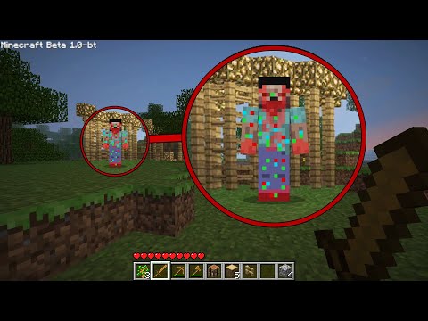 Видео: Страшный Bot666 сильно НАПУГАЛ меня пока я ИГРАЛ на этой версии Minecraft! Чуть не умер от испуга!