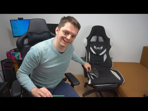 Видео: Игровое кресло из Китая, спустя 3 месяца и распаковка нового