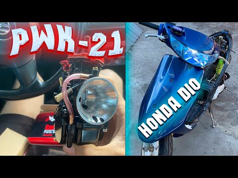 Видео: ТЕСТ PWK 21 MAIKUNI НА СКУТЕРЕ / МОЩНАЯ HONDA DIO 35ZX / MALOSS/ TWH / STAGE6 / POLINI