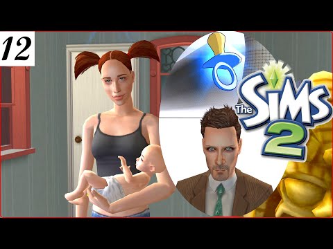 Видео: Растим младенца, как можем. The Sims 2 Apocalypse Challenge Extreme – 12