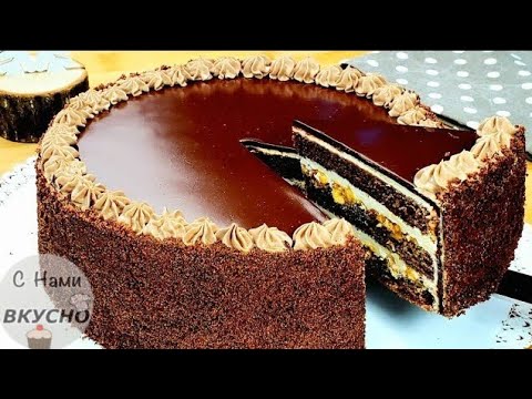 Видео: Торт Сникерс🍰 Самый Вкусный Шоколадный торт с карамелью. Рецепт торта Сникерс!