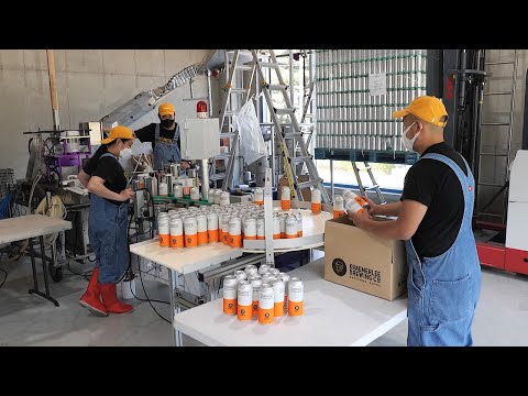 Видео: пивзавод домашнее производство пива - корейское пиво завод