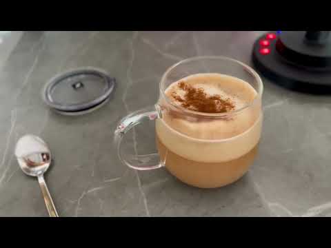 Видео: Тыквенный латте  готовим дома+вафли с карамелью из Амстедама. #coffee